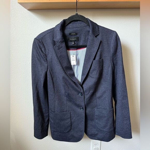 NEW WITH TAGS WOMENS ABERDEEN TALBOTS BLAZER SIZE 4 - Picture 1 of 3